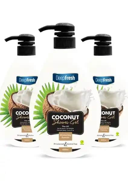 Deep Fresh Duş Jeli Coconut: Tropikal Aromasıyla Ferahlatıcı Temizlik Deneyimi