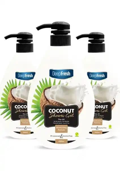 Deep Fresh Duş Jeli Coconut: Tropikal Aromasıyla Ferahlatıcı Temizlik Deneyimi