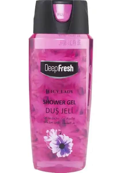 Deep Fresh Juicy Lady Kapaklı Duş Jeli: Ferahlatıcı ve Nem Dengeleyici Temizlik Ürünü