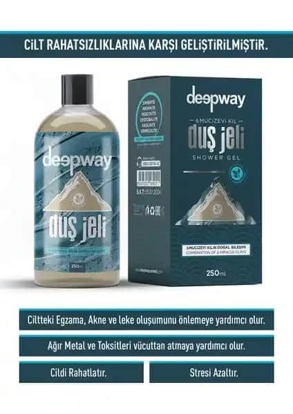 Deep Way Killi Duş Jeli: Cilt Sağlığı ve Temizliği İçin Güvenilir ve Etkili Bir Seçenek