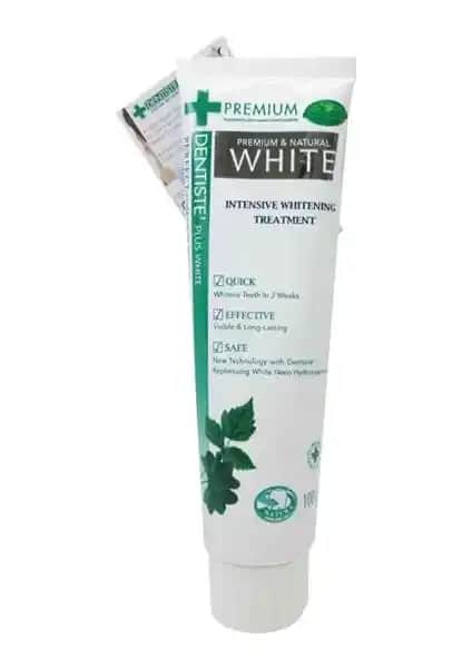 Dentiste Premium Natural White 100g Doğal Diş Macunu ile Güvenli ve Etkili Ağız Bakımı