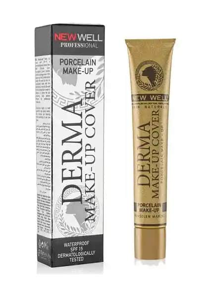 Derma Make-Up Cover Foundation Silver: Yüksek Kapatıcılık ve SPF 15 Koruma Sunan Makyaj Temeli