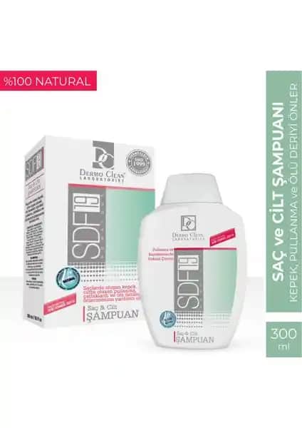 Dermo Clean Sdf19 Saç ve Cilt Şampuanı: Kepek, Cilt Rahatsızlıkları ve Sağlıklı Bakım İçin