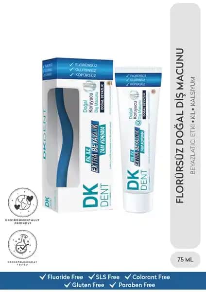 Dermokil DK Dent Klasik Diş Macunu Doğal ve Güçlendirici Özellikleriyle Günlük Ağız Bakımı