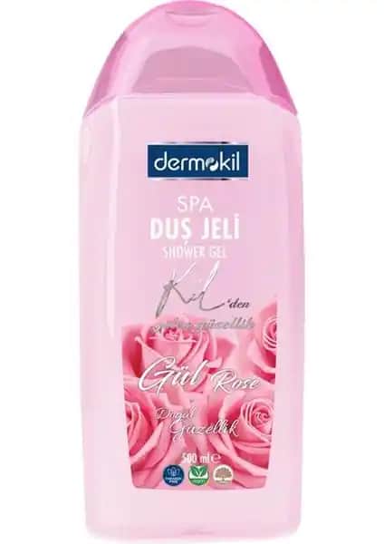 Dermokil Vegan Gül Duş Jeli: Doğal ve Hassas Ciltler İçin Hafif Temizlik Ürünü