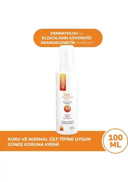 Dermoskin SPF30 Güneş Koruyucu Krem: Kuru ve Hassas Ciltler İçin Etkili Koruma Çözümü
