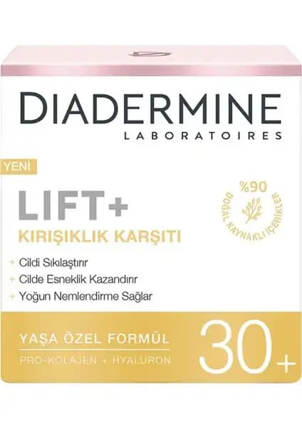 Diadermine Lift+ 30+ Gündüz Kremi: Yaşlanma Belirtilerine Karşı Etkili ve Doğal Bakım