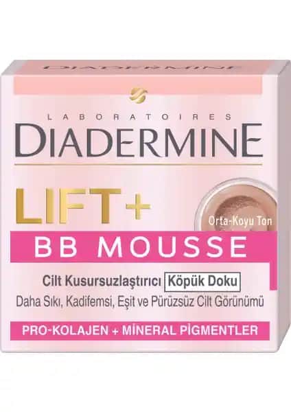 Diadermine Lift+BB Köpük Orta Ton Cilt Bakımında Yenilikçi ve Etkili Çözüm