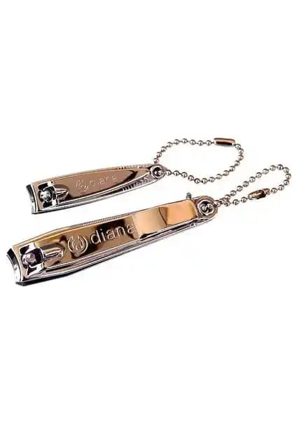 Diana İkili Tırnak Makas Seti Güvenli ve Ergonomik Tırnak Bakımı İçin Uygun