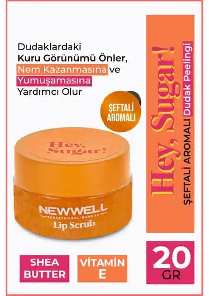 Doğal ve Etkili Dudak Peelingi: Şeftali Aromasıyla Yumuşak Dudaklar İçin Rehber