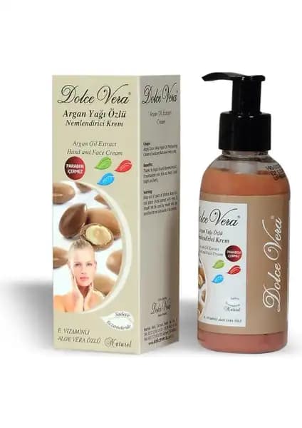 Dolce Vera Argan Yağı Özlü El Kremi: Doğal İçeriklerle Derinlemesine Nemlendiren Bakım Ürünü