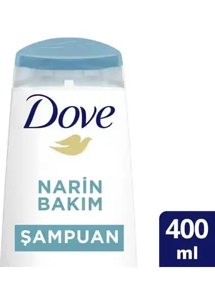 Dove Narin Bakım Şampuanı İnce Telli ve Hassas Saçlar İçin Etkili Temizlik ve Hacim Sağlar
