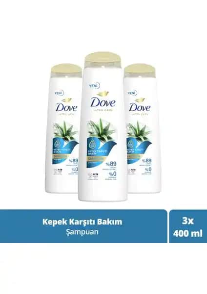 Dove Ultra Care Kepek Karşıtı Aloe Vera Şampuanı Doğal ve Etkili Saç Bakım Çözümü