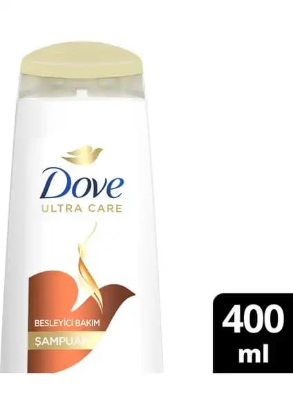 Dove Ultra Care Saç Bakım Şampuanı Kuru ve Yıpranmış Saçlar İçin Güçlendirici ve Nemlendirici Çözüm