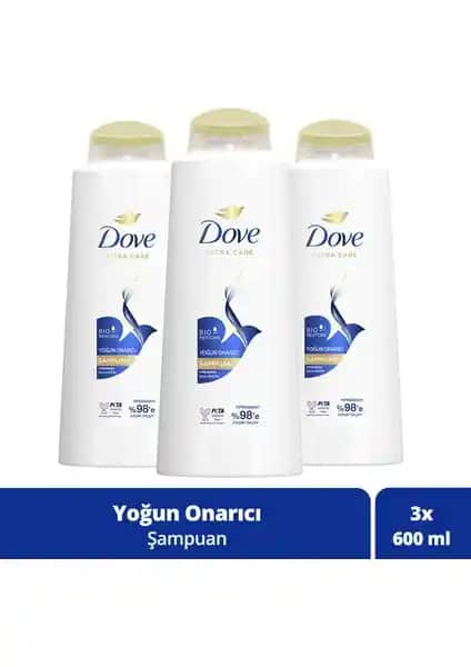 Dove Ultra Care Saç Bakım Şampuanı: Yıpranmış Saçlar İçin Derinlemesine Onarım ve Koruma