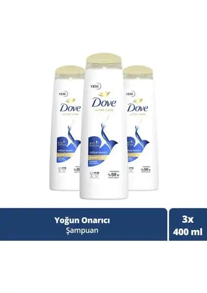 Dove Yoğun Onarıcı Saç Şampuanı: Yıpranmış Saçlar İçin Güç ve Canlılık Sağlayan Formül