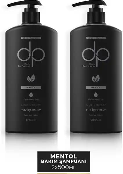 Dp Daily Perfection Mentol Şampuan 500 ml Saç Bakımında Ferahlatıcı ve Güçlendirici Etki