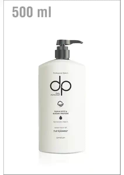 Dp Daily Perfection Pamuk Sütü Buğday Şampuanı: Yıpranmış Saçlar İçin Etkili Onarıcı Bakım