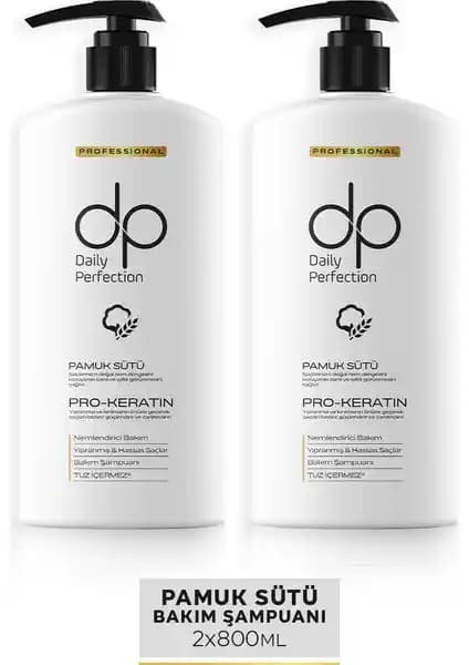 Dp Daily Perfection Şampuan Pamuk Sütü ile Saçlarınızda Doğal ve Güçlü Bir Bakım Deneyimi