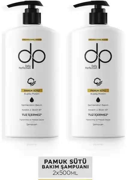 Dp Daily Perfection Şampuan Pamuk Sütü: Saçlarınız İçin Güçlü ve Doğal Bakım Çözümü