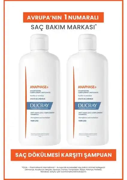 Ducray Anaphase+ Saç Dökülmesine Karşı Güçlendirici ve Hacim Kazandıran Şampuan