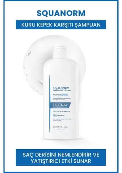 Ducray Squanorm Yağlı Kepek Şampuanı: Saç Derisini Rahatlatan ve Kepeği Azaltan Dermatolojik Çözüm