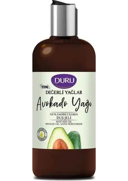 Duru Değerli Yağlar Nemlendirici Avokado Yağı Duş Jeli: Doğal ve Etkili Temizlik Çözümü