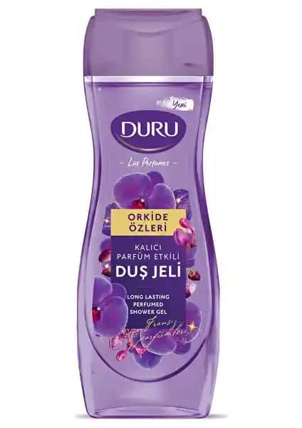 Duru Duş Jeli Lux Perfumes Orkide Özleri Zarif ve Kalıcı Kokusu ile Gün Boyu Tazelik Sunar