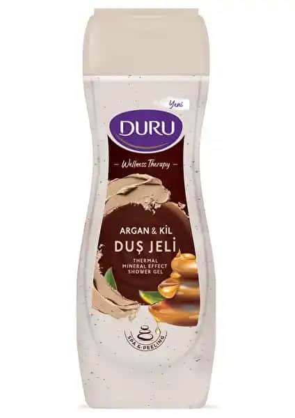 Duru Duş Jeli Wellness Therapy Argan Kil: Doğal Spa Deneyimi ve Cilt Bakımı