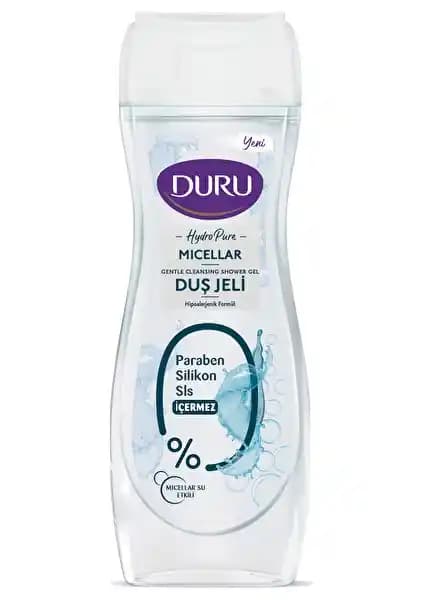 Duru Hydro Pure Micellar Duş Jeli: Hassas Ciltler İçin Güvenli ve Etkili Temizlik Ürünü