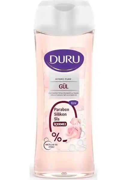 Duru Micellar Gül Duş Jeli: Hassas Ciltler İçin Doğal ve Ferahlatıcı Temizlik Ürünü