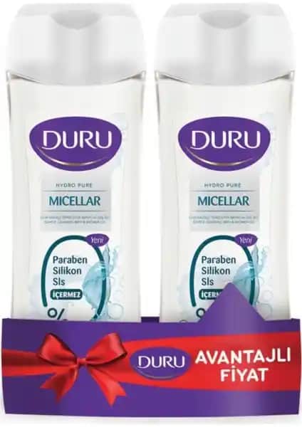 Duru Micellar Hydro Pure Duş Jeli Seti: Temizlik ve Ferahlık Sunan Cilt Bakım Ürünü