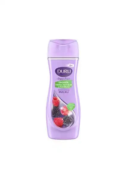 Duru Organik Kırmızı Meyve ve Frambuaz Duş Jeli ile Tropikal Bir Temizlik Deneyimi