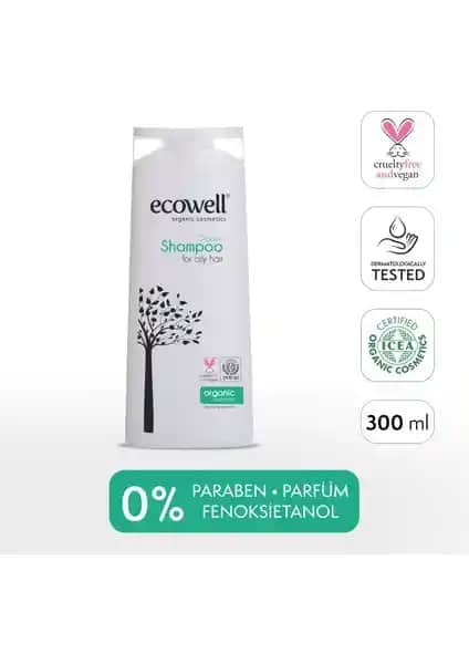 Ecowell Saç Bakım Şampuanı: Organik ve Vegan Sertifikalı Doğal Saç Temizliği Ürünü
