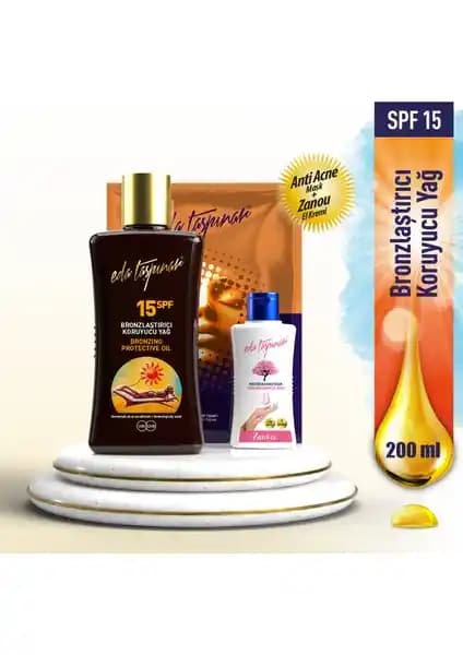 Eda Taşpınar Bronzer Yağ SPF15 ve Diğer Cilt Bakım Ürünlerinin Detaylı İncelemesi
