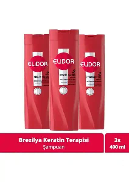 Elidor Brezilya Keratin Terapisi Şampuanı: Saçların Doğal Güzelliği ve Parlaklığı İçin Uygun Ürün