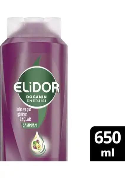 Elidor Doğanın Enerjisi Avokado Özlü Şampuan ile Saçlarınızda Doğal Güç ve Parlaklık