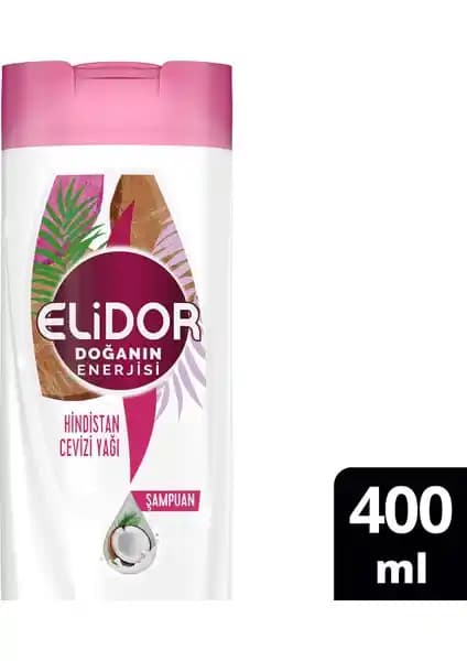 Elidor Doğanın Enerjisi Saç Bakım Şampuanı: Doğal ve Vegan İçerikli Saç Temizliği Ürünü