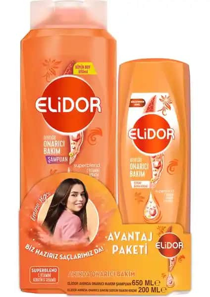 Elidor Onarıcı Bakım Serisi: Saçlarınızı Güçlendiren ve Onaran Profesyonel Çözüm
