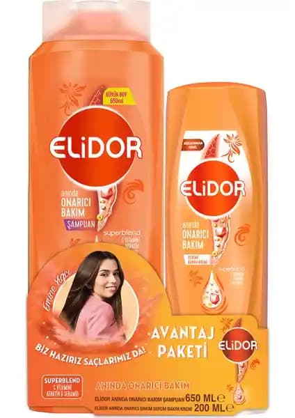 Elidor Onarıcı Bakım Serisi: Saçlarınızı Güçlendiren ve Onaran Profesyonel Çözüm