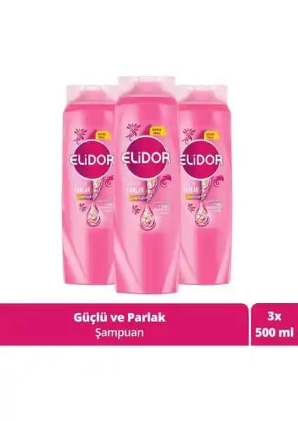 Elidor Superblend Saç Bakım Şampuanı Güç ve Parlaklık Sağlayan Doğal Formül