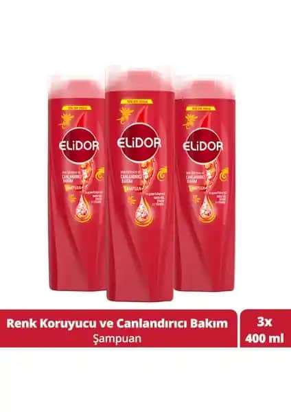 Elidor Superblend Saç Bakım Şampuanı Renk Koruyan ve Canlandırıcı Özellikleri ile Saç Sağlığını Destekler