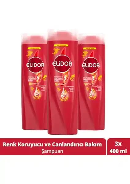 Elidor Superblend Saç Bakım Şampuanı Renk Koruyan ve Canlandırıcı Özellikleri ile Saç Sağlığını Destekler
