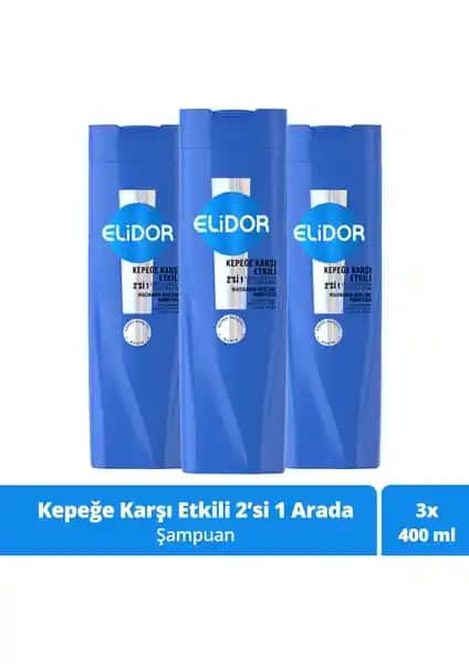 Elidor Superblend Şampuan ve Bakım Kremi Kepeğe Karşı Etkili Çözüm Sunar