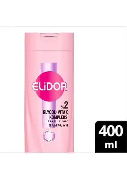 Elidor Ultra Işıltı Saç Bakım Şampuanı ile Saçlarınızda 100 Saat Süren Parlaklık ve Sağlık