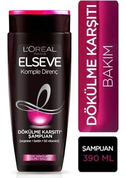 Elseve Komple Direnç Şampuanı: Güçlü ve Sağlıklı Saçlar İçin Doğal Çözüm