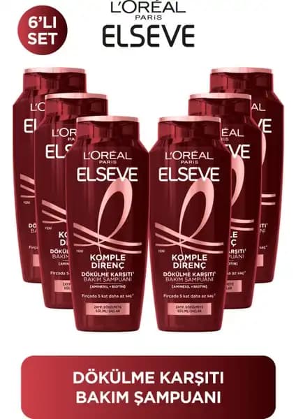 Elseve L'Oreal Paris 6'lı Komple Direnç Dökülme Karşıtı Şampuan İncelemesi ve Faydaları