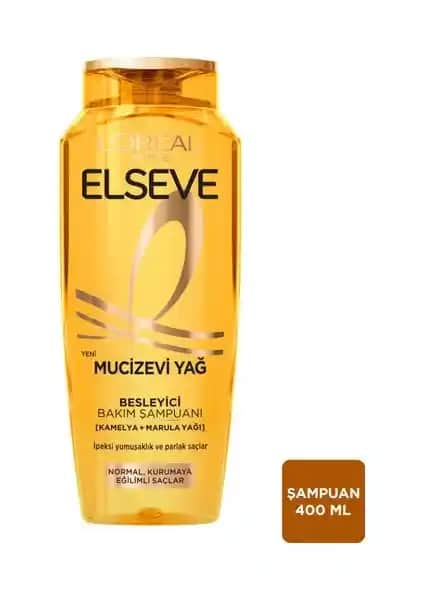 Elseve L'Oréal Paris Mucizevi Yağ Bakım Şampuanı: Doğal İçeriklerle Sağlıklı ve Parlak Saçlar