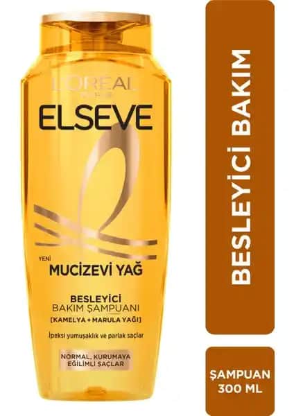 Elseve Mucizevi Yağ Besleyici Bakım Şampuanı Saç Sağlığını Yeniden Kazandırır