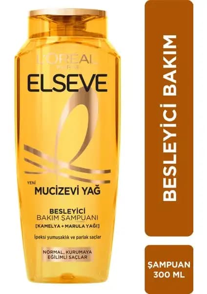 Elseve Mucizevi Yağ Besleyici Bakım Şampuanı Saç Sağlığını Yeniden Kazandırır